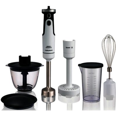 Morphy Richards 402052 Total Control Hand Blender Pro Set in White Morphy Richards 402052 Total Control Hand Blender Pro Set in White